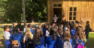 Educandos dos 5º anos visitam o Santuário Santa Paulina